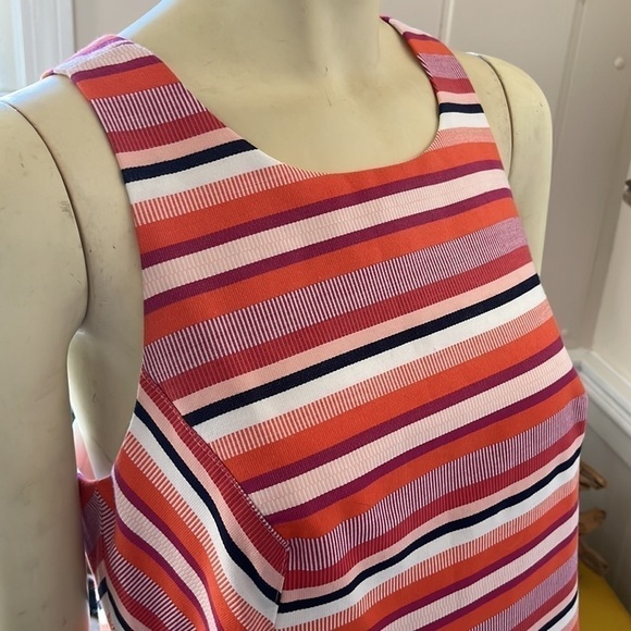 NWT Trina Turk Visalia Striped Sleeveless Sheath Dress 10 - Picture 8 of 11